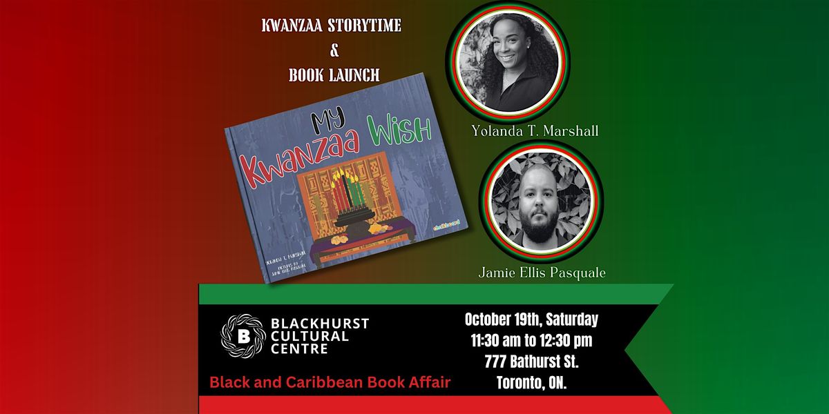 Kwanzaa Storytime and Book Launch