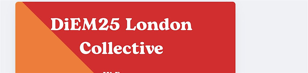 DiEM25 London Collective