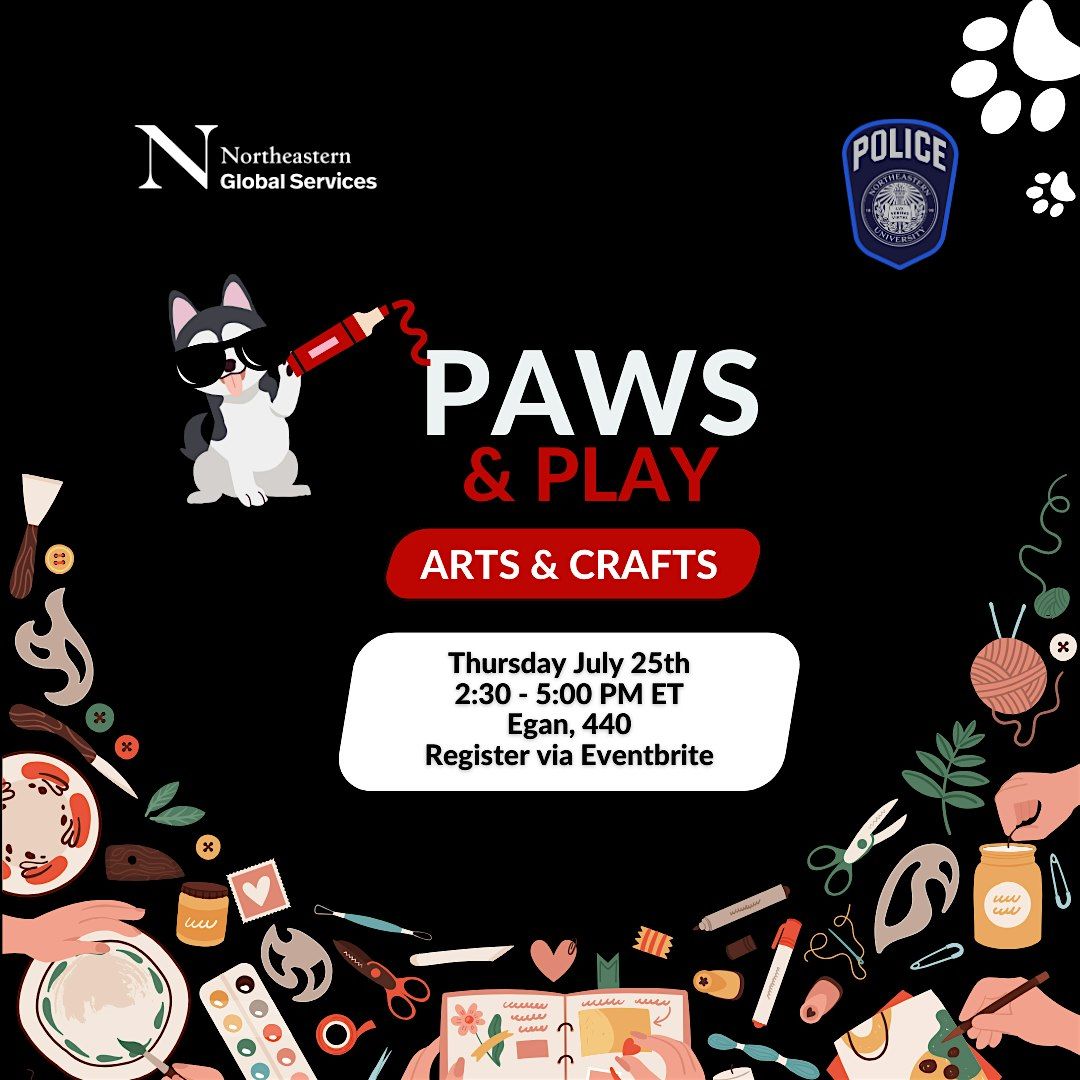 Paws and Play: Arts and Crafts
