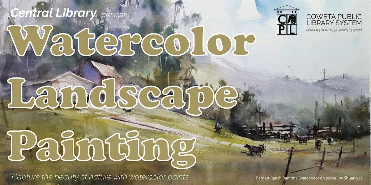 Watercolor Landscape Painting