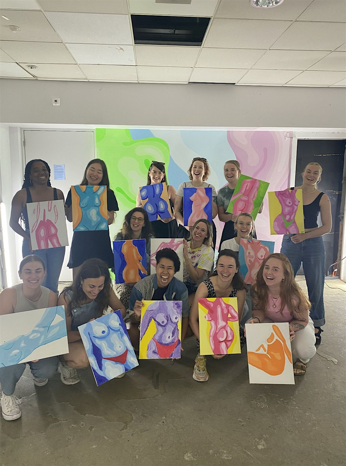 Female Empowerment Art Workshop by Frenchie