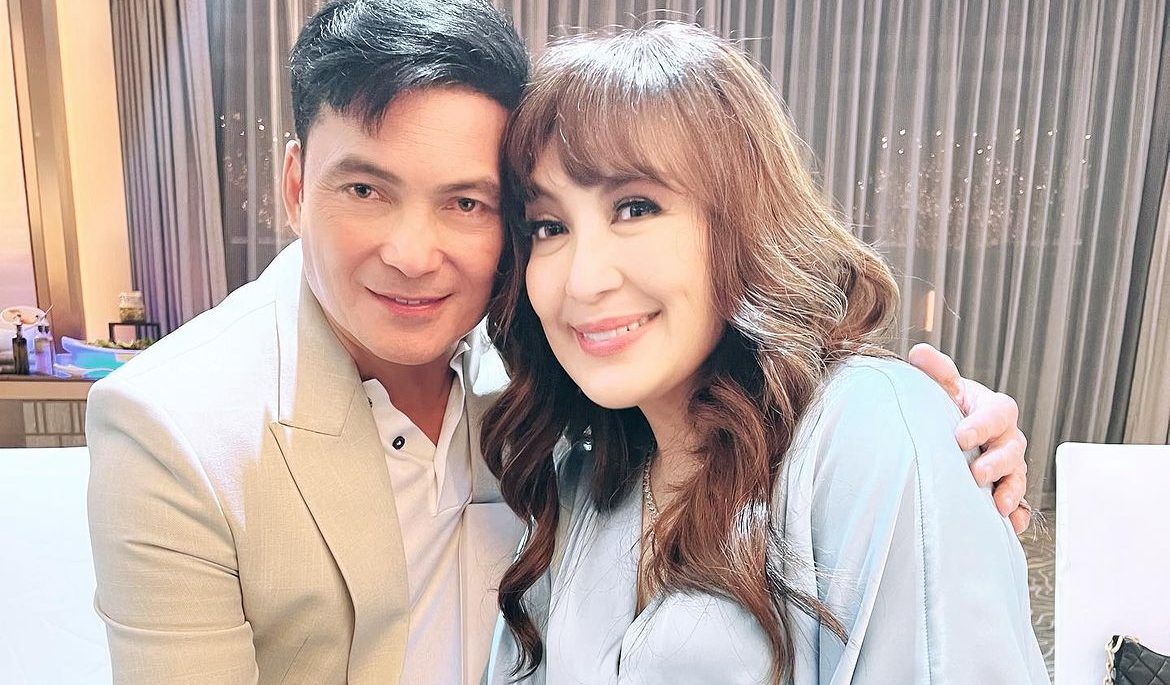 Gabby Concepcion with Sharon Cuneta