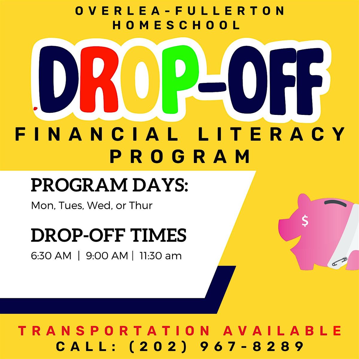 Homeschool Drop-off Program