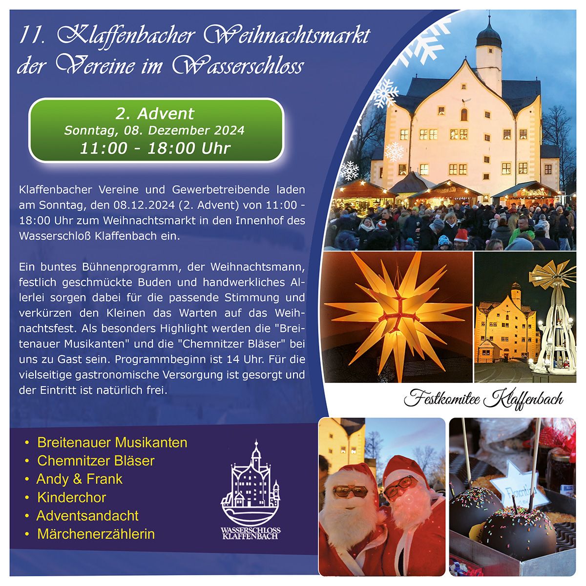 11. Weihnachtsmarkt der Vereine