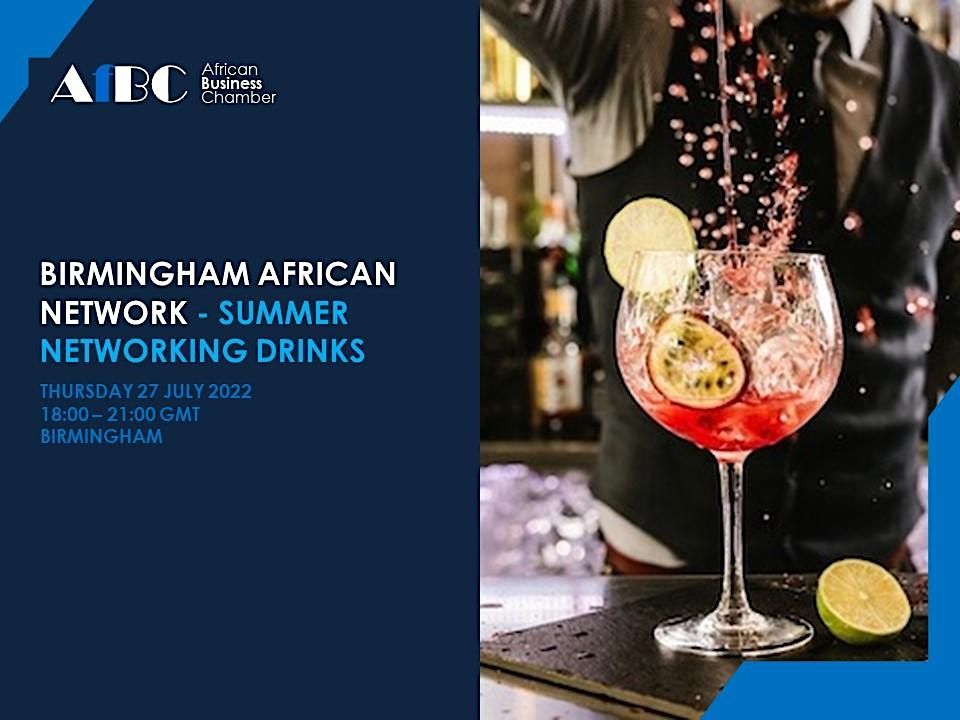AfBC Birmingham African Network - Summer Networking Drinks
