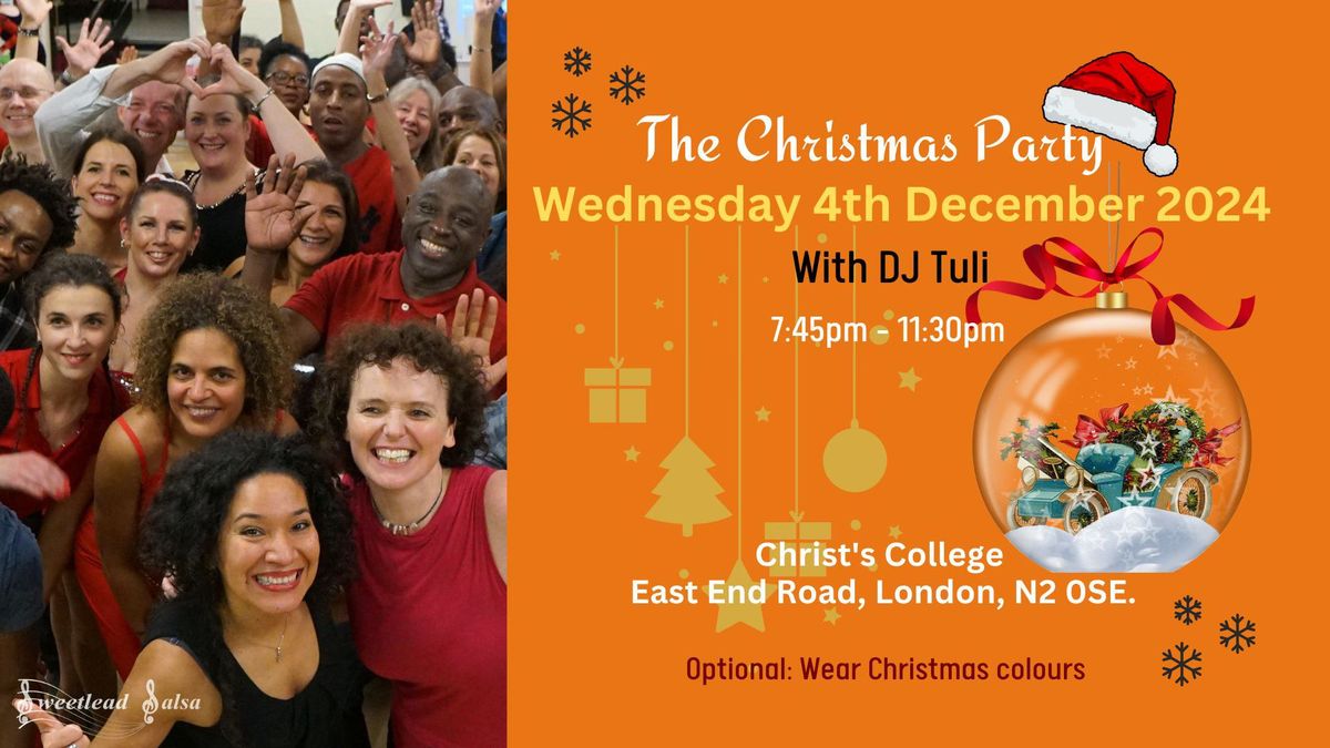 Sweetlead Salsa Xmas Party with DJ Tuli - Finchley