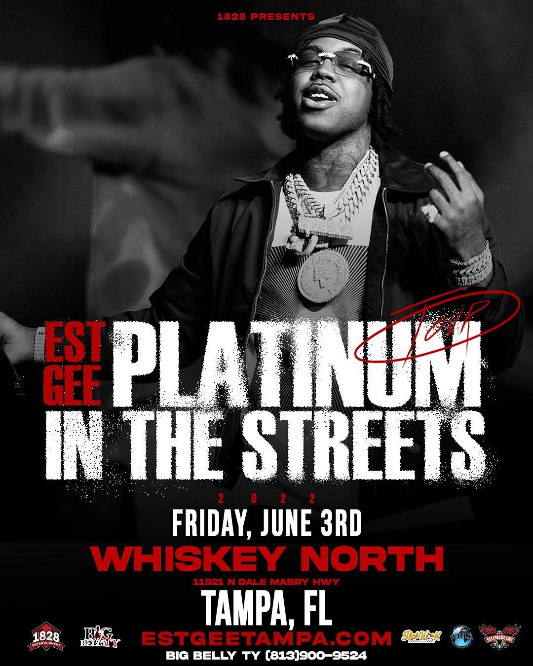 EST Gee Performing Live @ Whiskey North - Tampa, FL