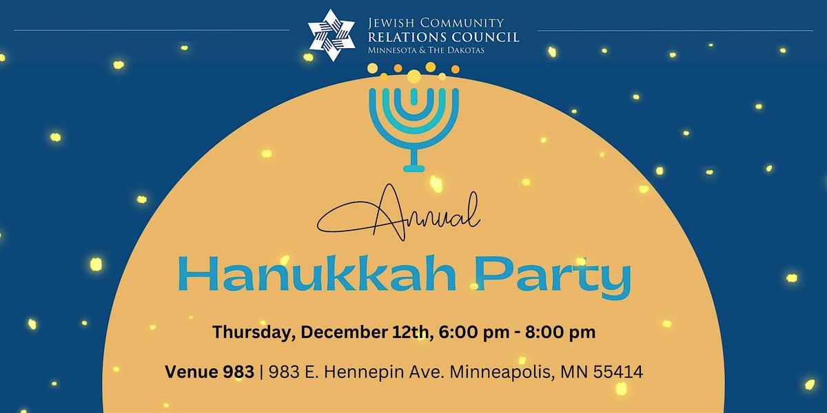 JCRC Hanukkah Party