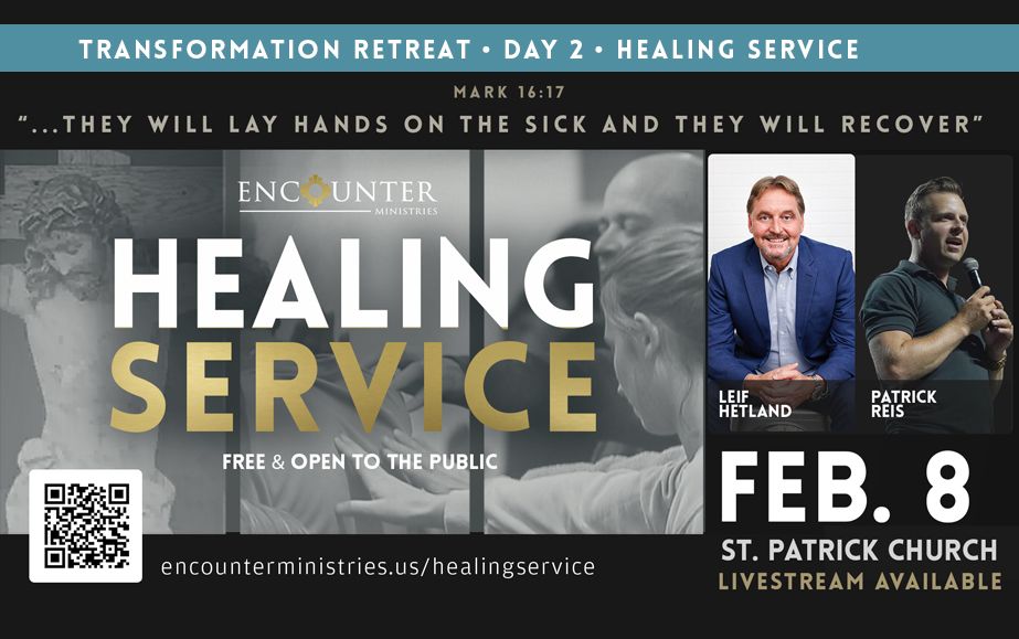 Healing Service featuring Leif Hetland & Patrick Reis \u25aa In-Person & Livestream