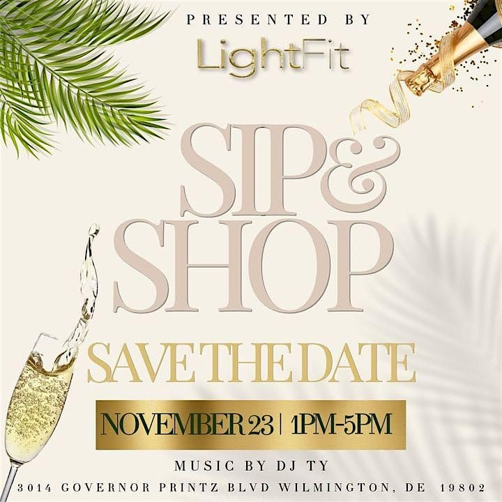 3rd Annual Sip & Shop Hosted by LightFit