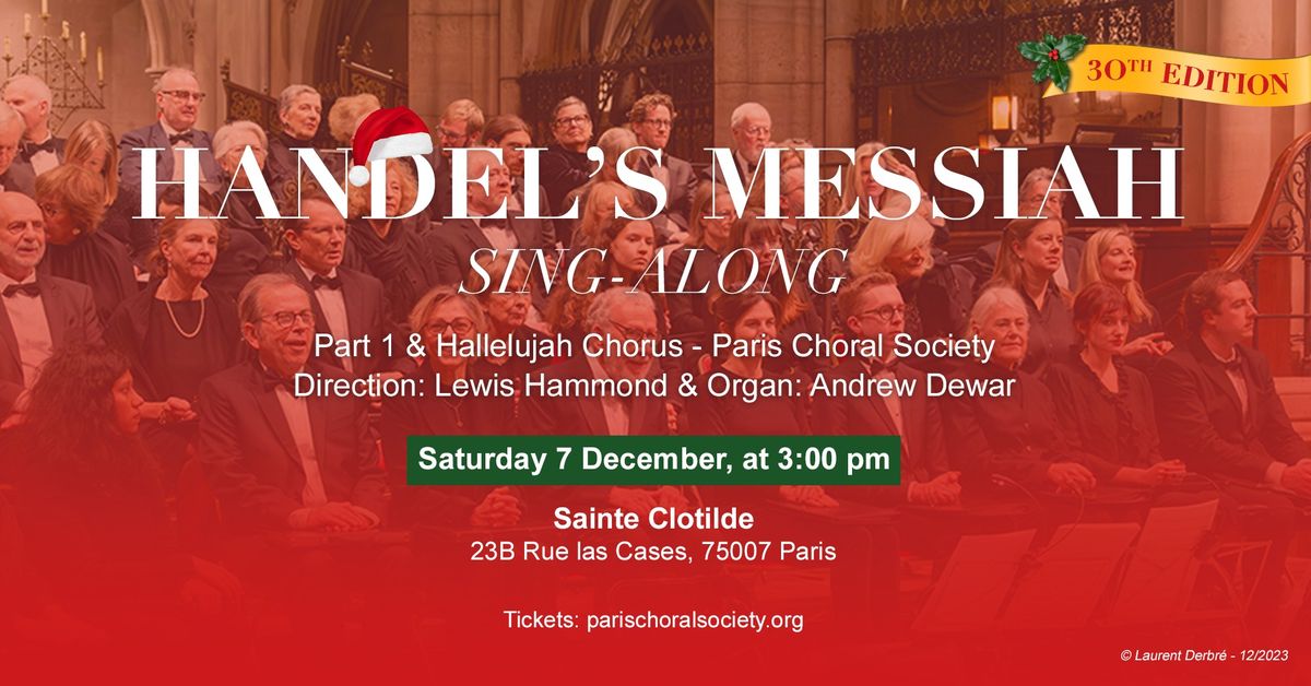 Handel's Messiah Sing-Along with the Paris Choral Society