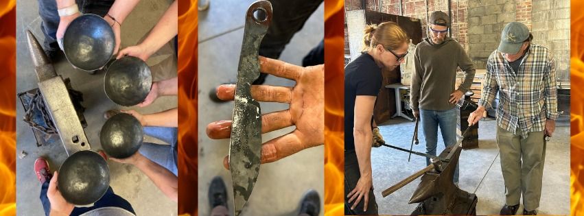 Blacksmithing with Leslie Tharp