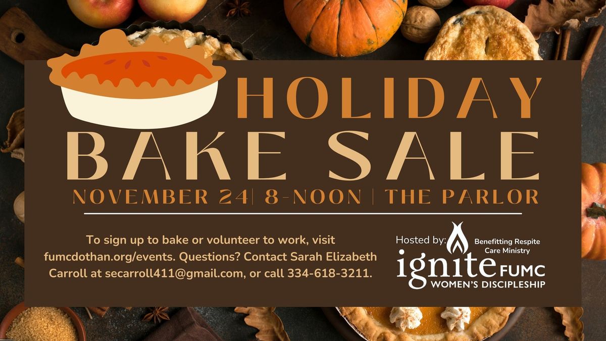 Holiday Bake Sale