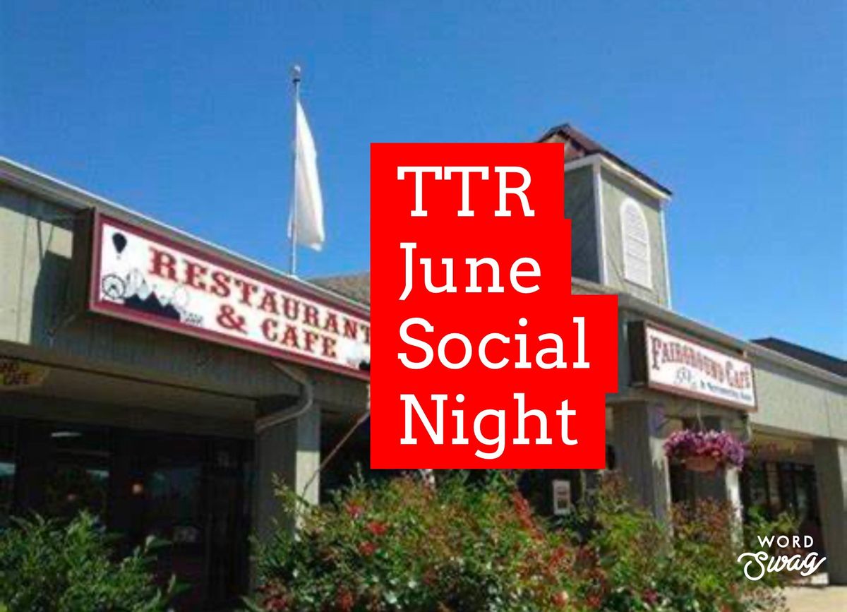 June Social Night (location tentative)