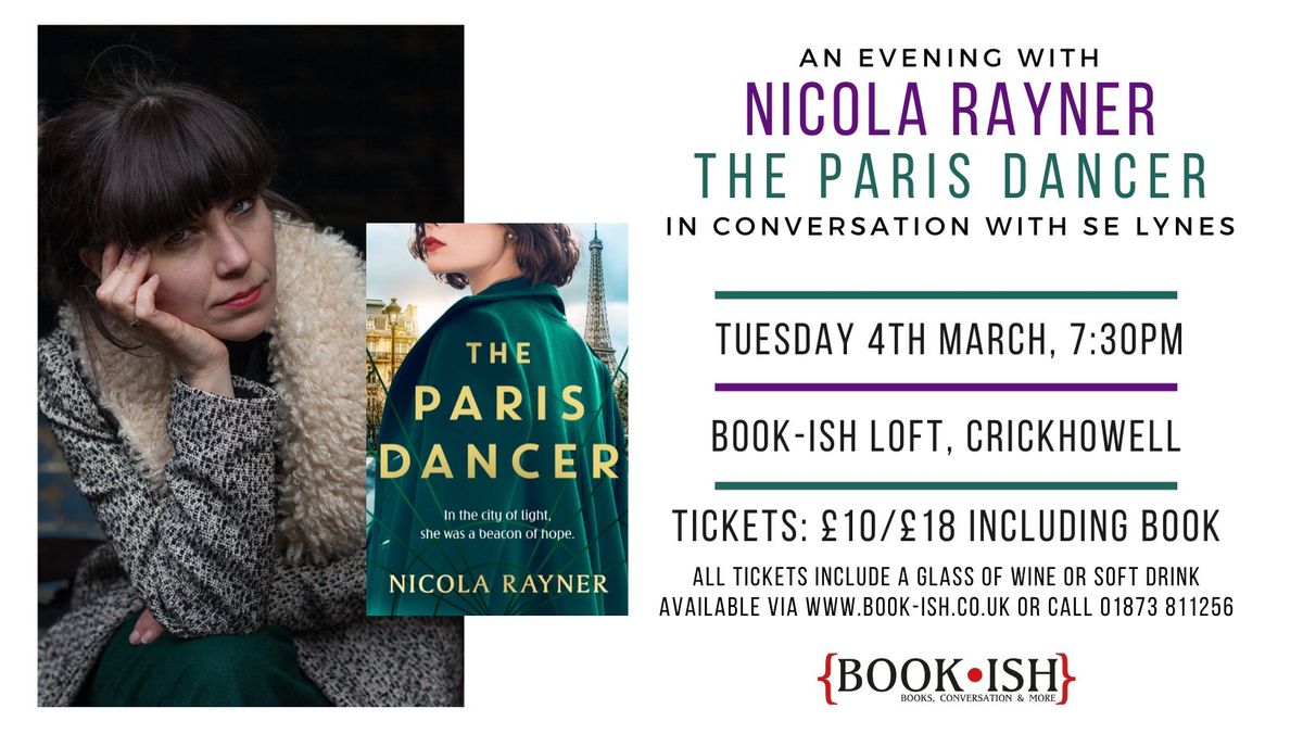 An evening with....Nicola Rayner