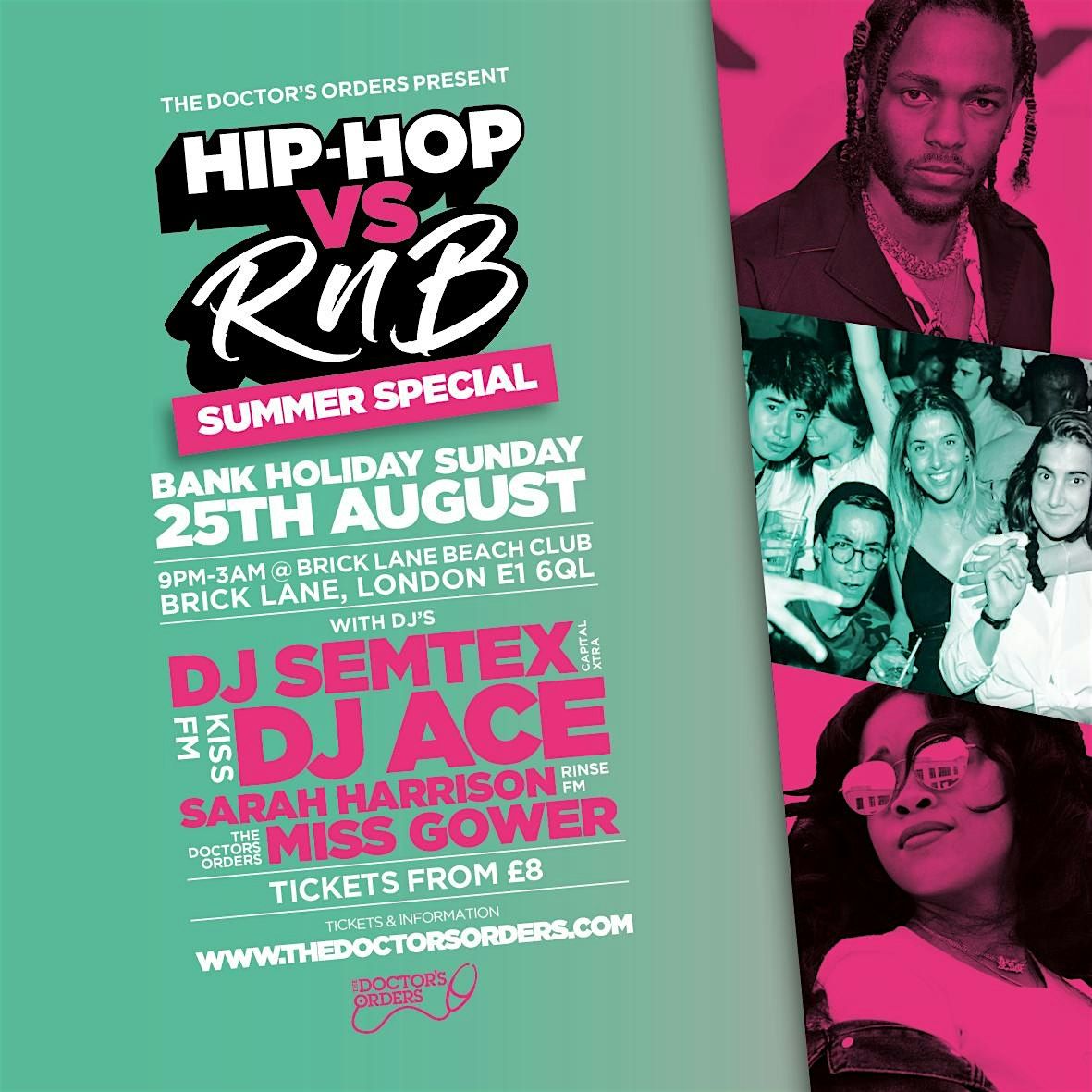 Hip-Hop vs RnB - Summer Special Day\/Night Party