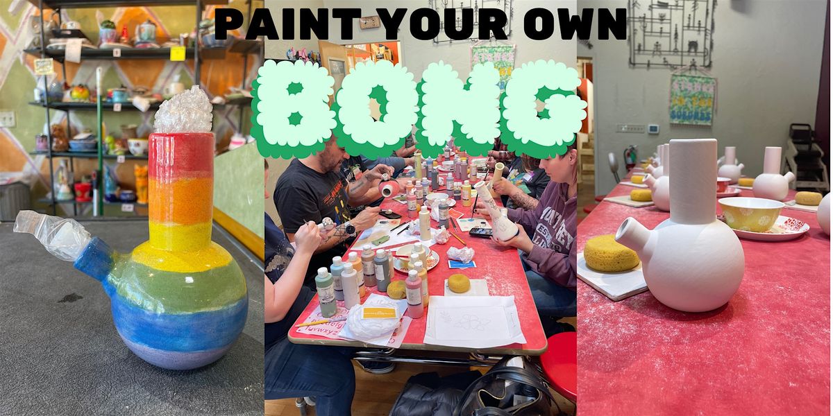 Paint Your Own Bong (Small Ball Vase Style)