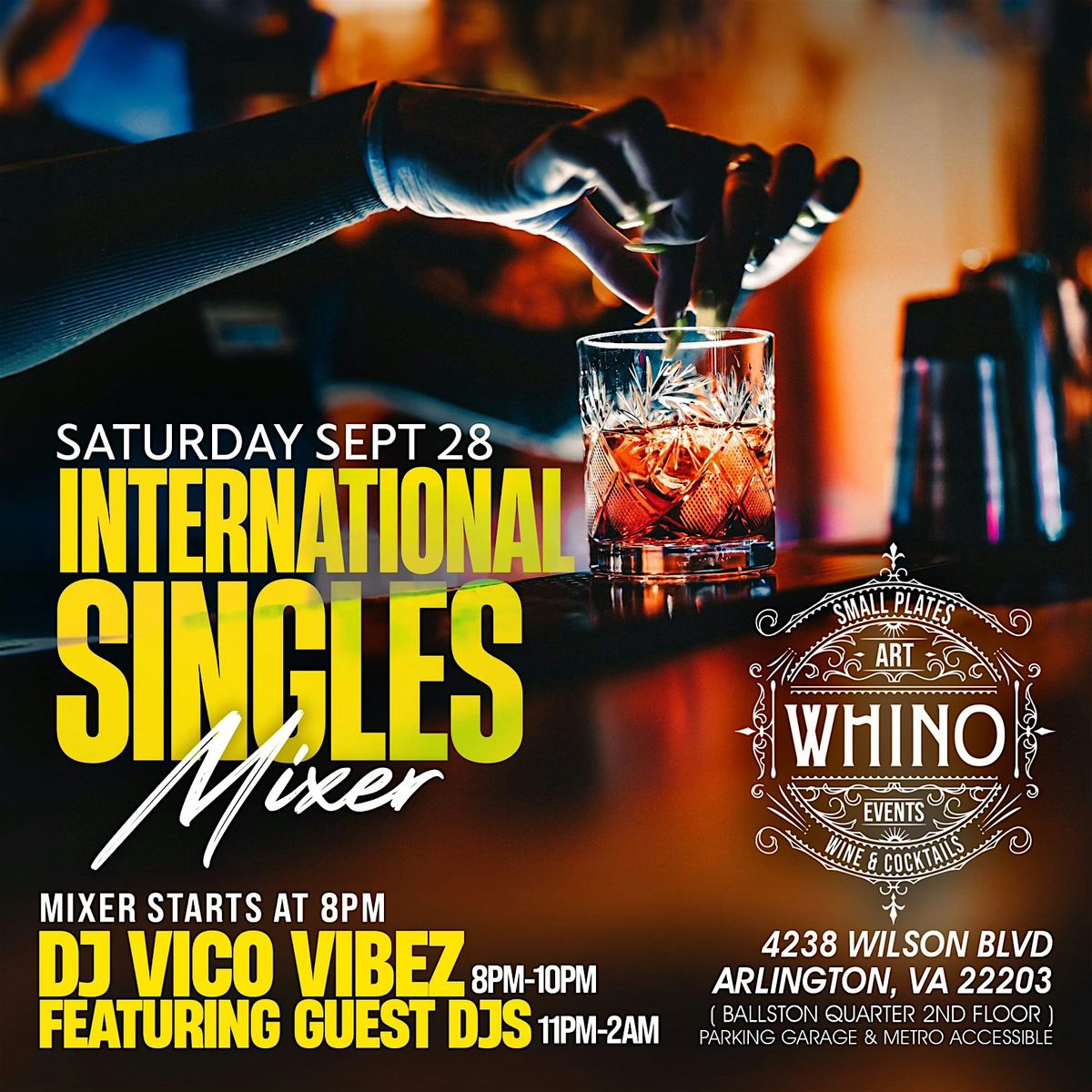 Singles Party + Speed Dating + Live Music