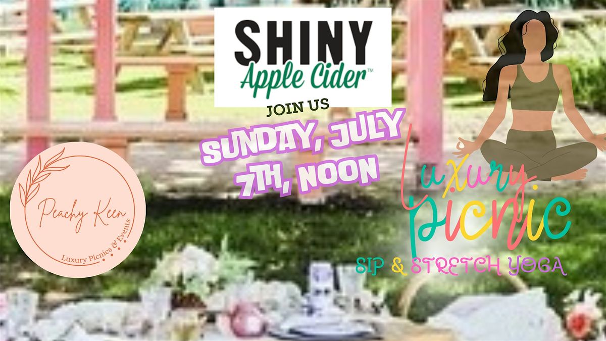 Sip & Stretch Yoga and Luxury Picnic at Shiny Apple Cider