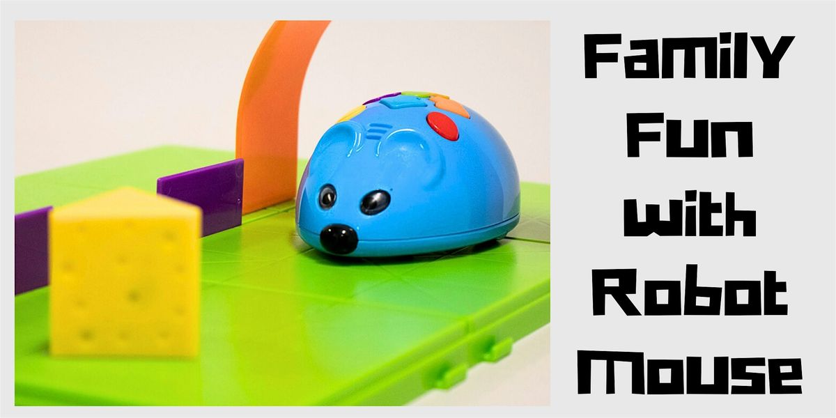 Family Fun with Robot Mouse (all ages) SESSION A