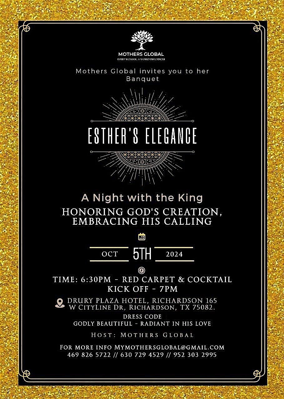 Mothers Global Restore Banquet : Esther\u2019s Elegance