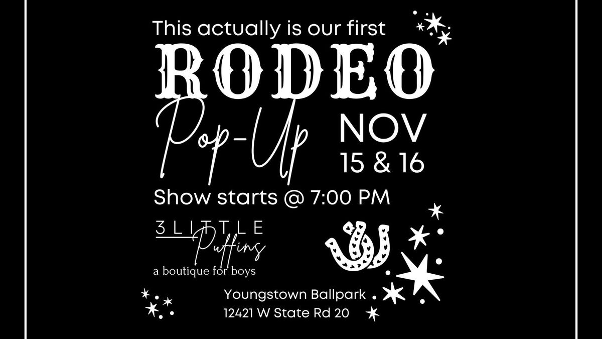 Boy's Boutique Pop-up @ The Bay County Sherrif's Rodeo