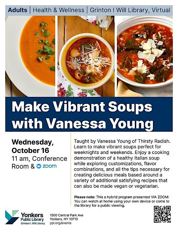 Make Vibrant Soups with Vanessa Young