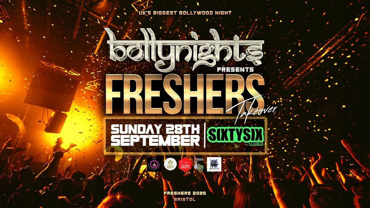 Bristol Bollynights - Freshers Takeover | Sunday 28th September | Sixty Six Bristol