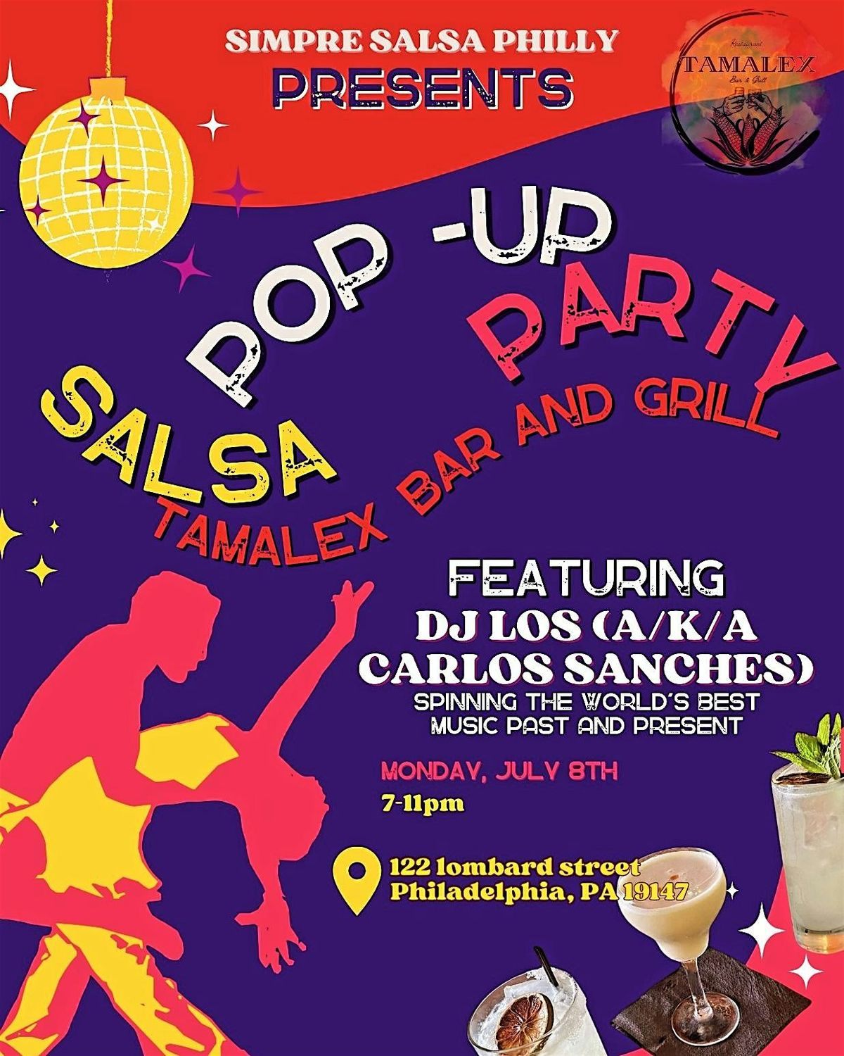 Tamalex Bar and Grill Salsa Party