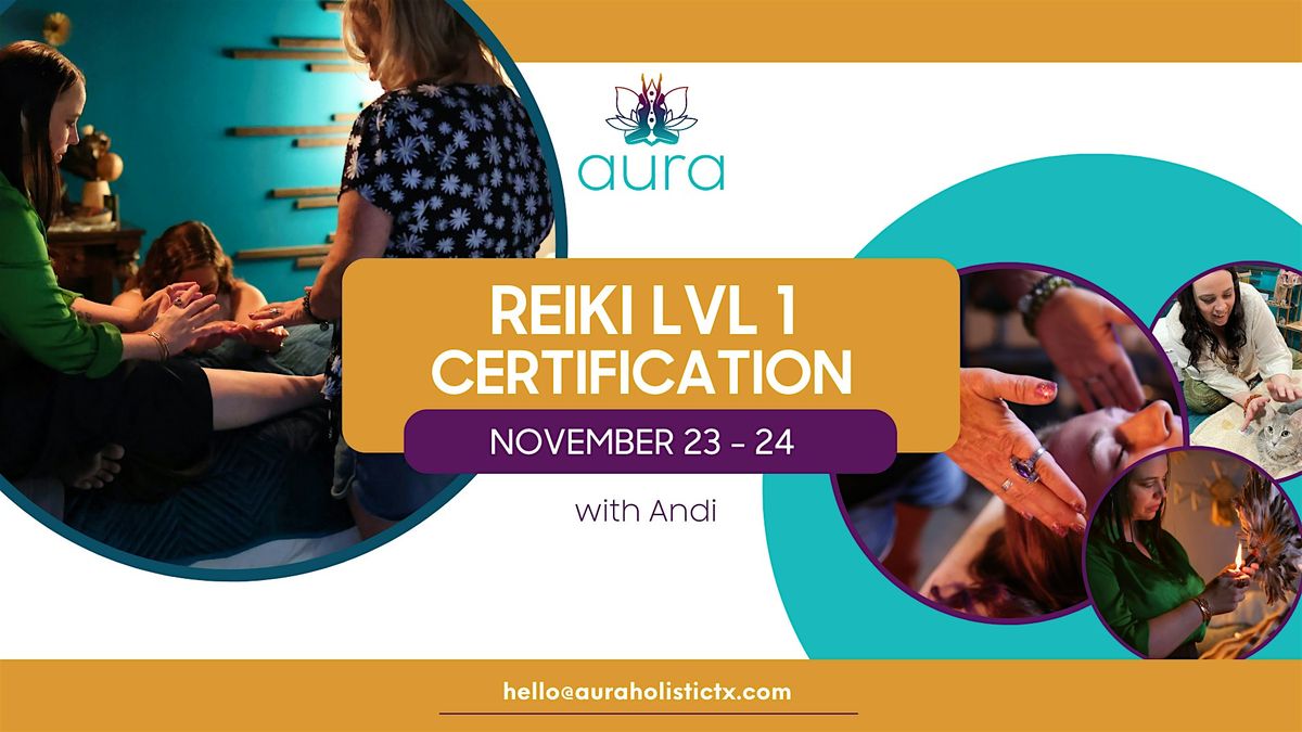 Reiki Level 1 Certification Class