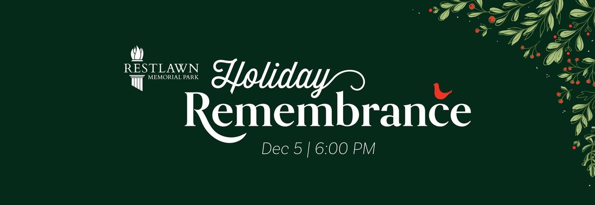 Holiday Remembrance Program