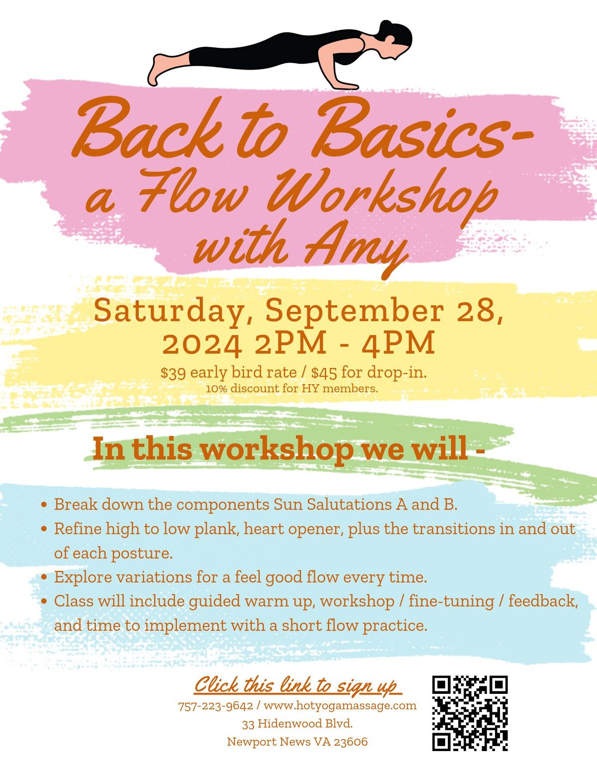 Back to Basics: A Flow Workshop with Amy