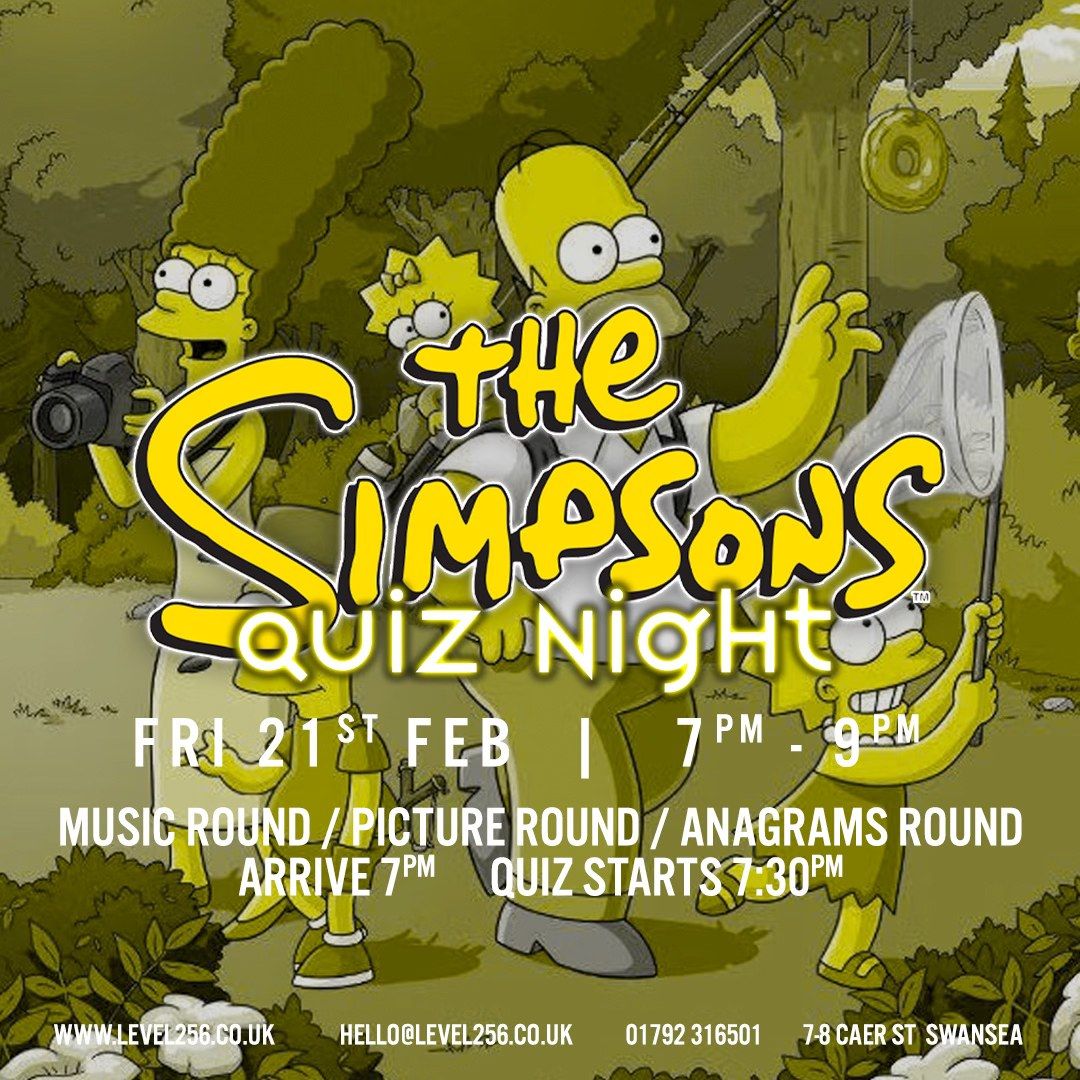 The Simpsons | Quiz Night \ud83c\udf69