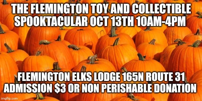 the Flemington toy and collectible SPOOKTACULAR 