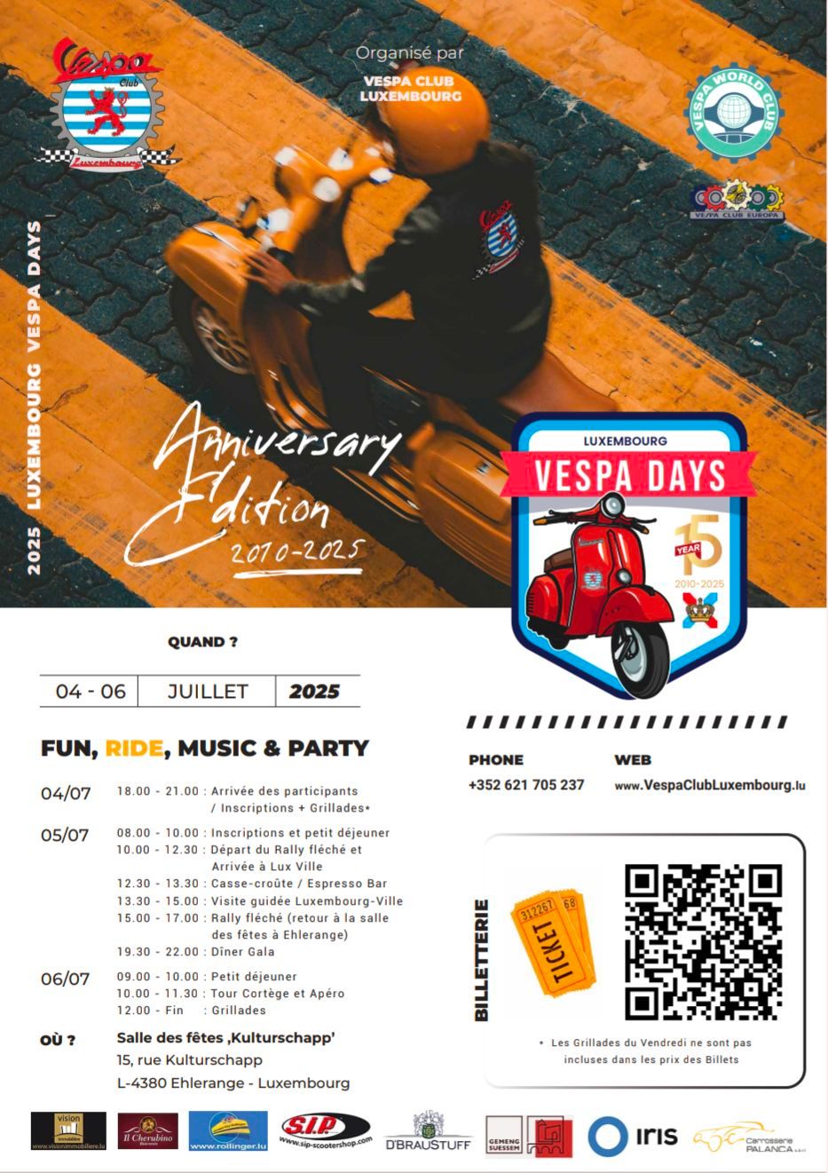 Luxembourg Vespa Days *15th anniversary*