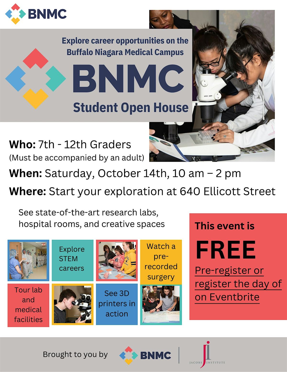 BNMC Student Open House 2024!