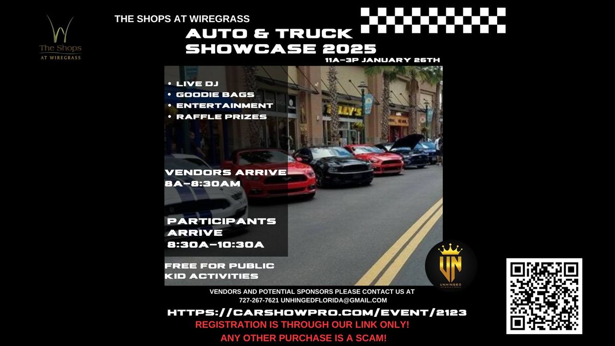 The Shops at Wiregrass Auto & Truck Showcase 2025