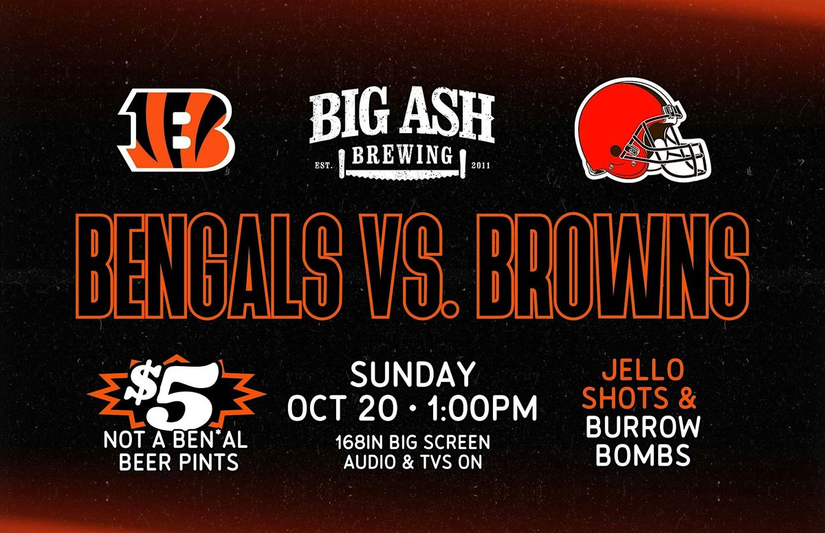 Woody's Watch Party- Bengals vs Browns!