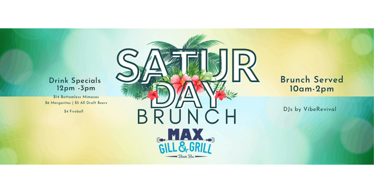 Saturday Brunch, Max Gill & Grill, Denver, 26 August 2023