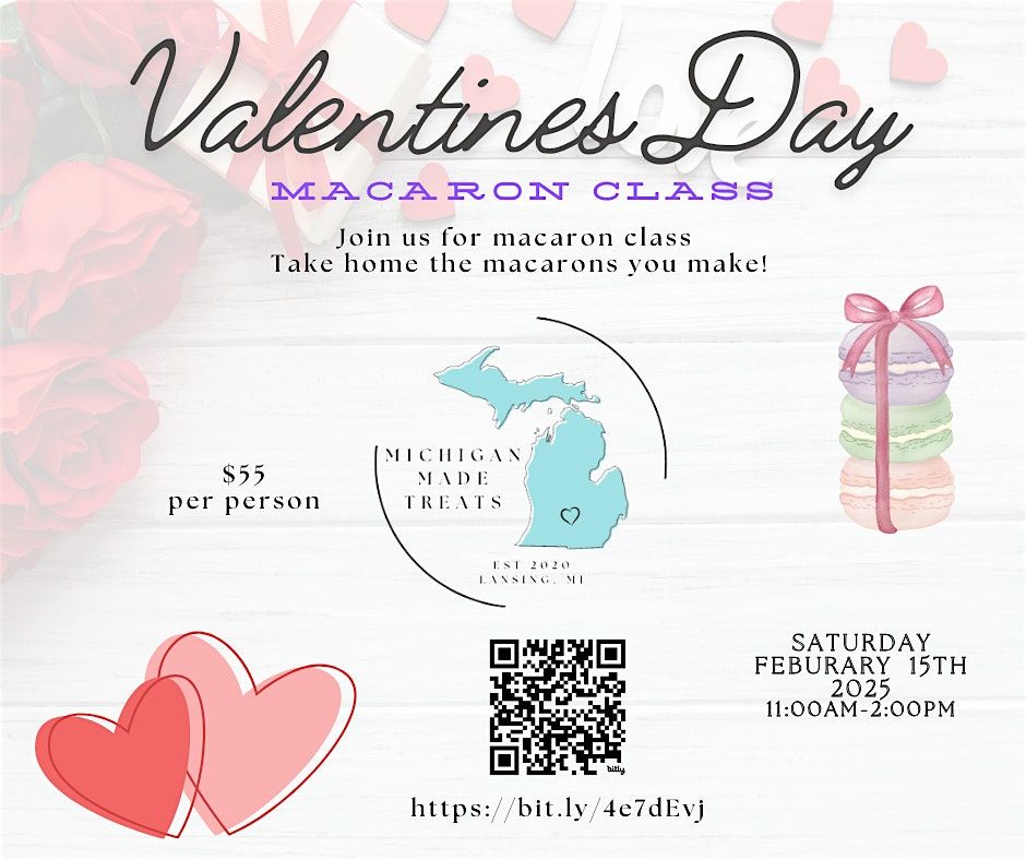 Valentine's Day Macaron Class\u2014new date!!