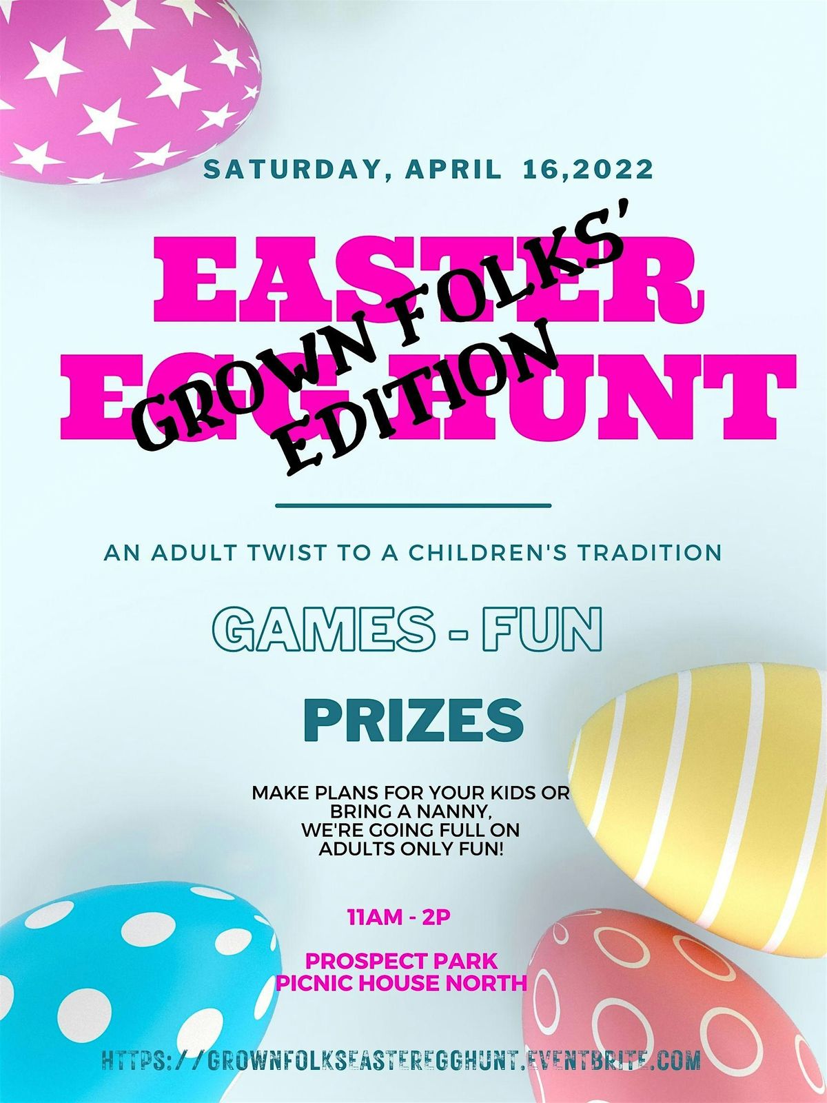 Easter Egg Hunt: Grown Folks Edition - III