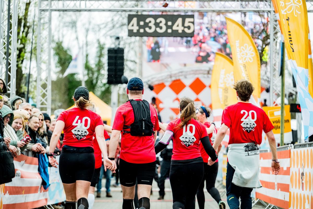 De 100km-run voor Kom op tegen Kanker 2025