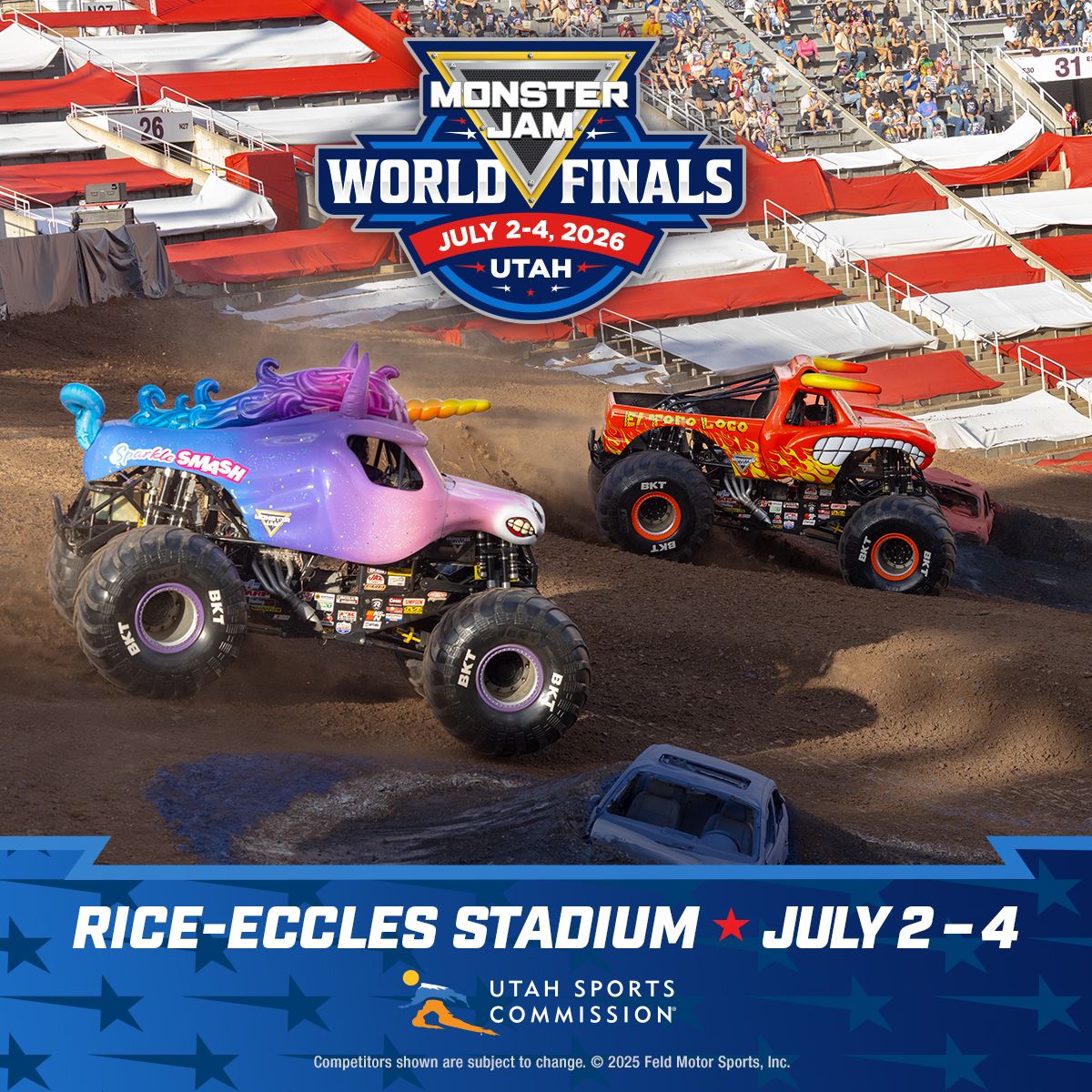Monster Jam World Finals - 2 Day Pass at Rice Eccles Stadium