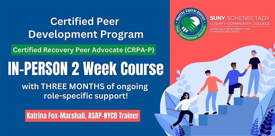 Certified Peer Development Program (CRPA-P)