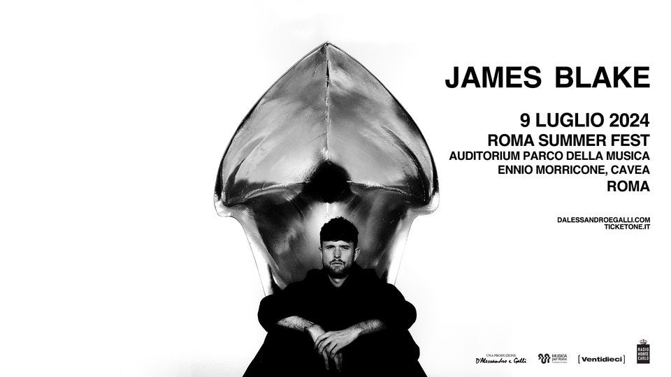 James Blake al Roma Summer Fest 2024