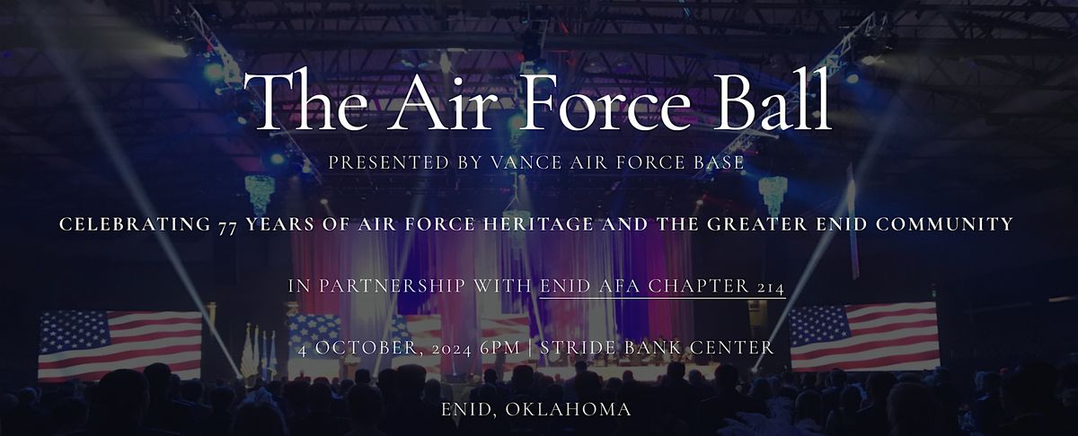 Vance Air Force Community Ball