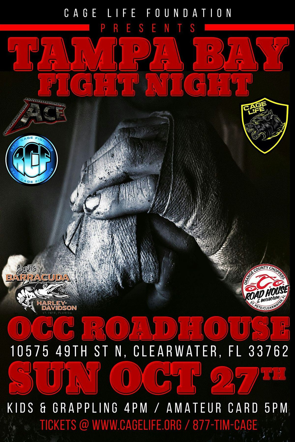 TAMPABAY FIGHT NIGHT - OCC - OCTOBER 27th, 2024