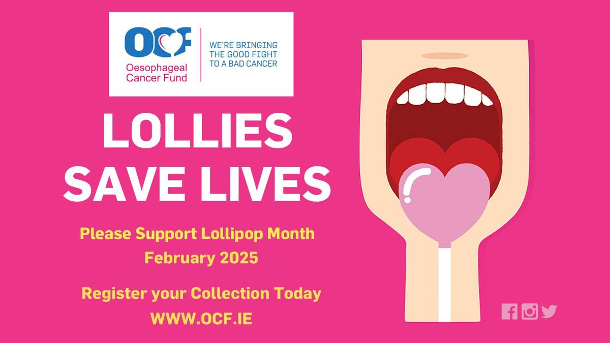 Lollipop Day Campaign 2025 - Friday 28th February & Saturday March 1st, 2025