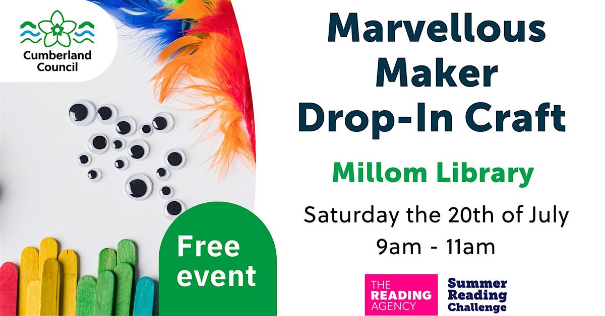 Marvellous Makers at Millom Library