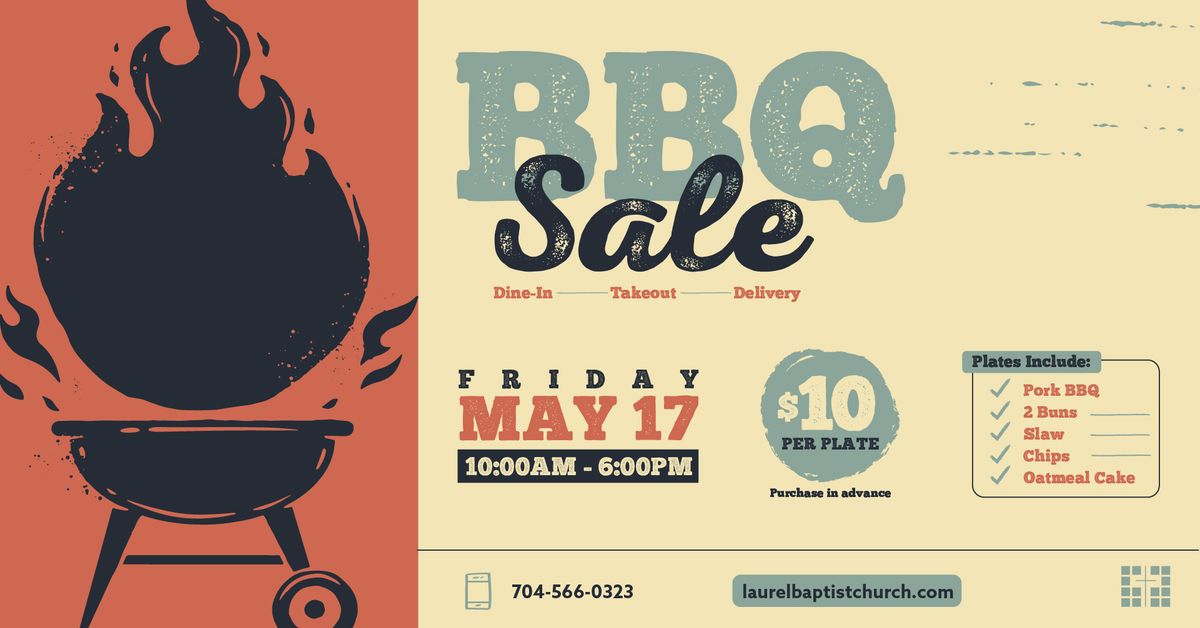 BBQ Sale at Laurel Baptist Church